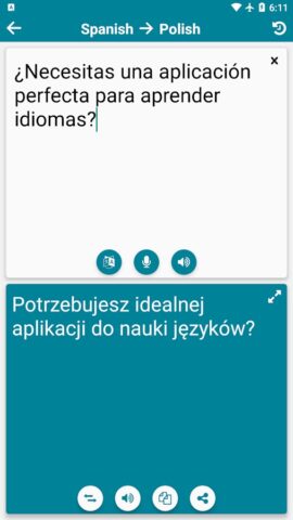 Polish — Spanish для Android — скриншот 3