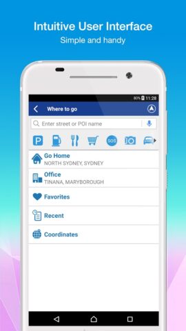 Polnav mobile Navigation для Android — скриншот 1