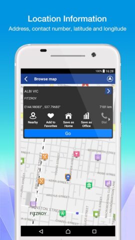 Polnav mobile Navigation для Android — скриншот 2