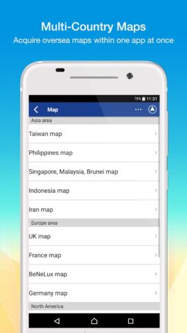 Polnav mobile Navigation для Android — скриншот 5
