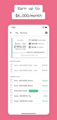 Poplin for Laundry Pros для Android — скриншот 3
