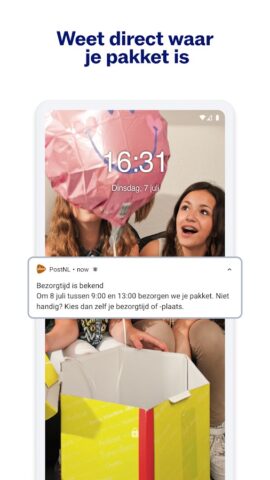 PostNL для Android — скриншот 3