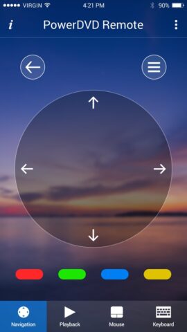PowerDVD Remote App для iOS — скриншот 3