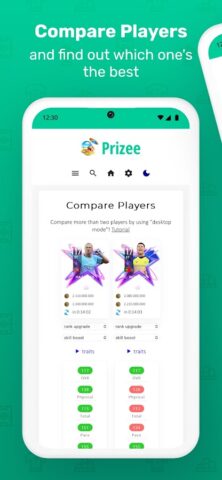Prizee — FM 23 Database для Android — скриншот 4
