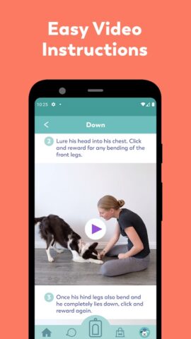 Puppr — Dog Training & Tricks для Android — скриншот 3