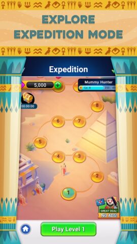 Pyramid Solitaire — Card Games для Android — скриншот 1