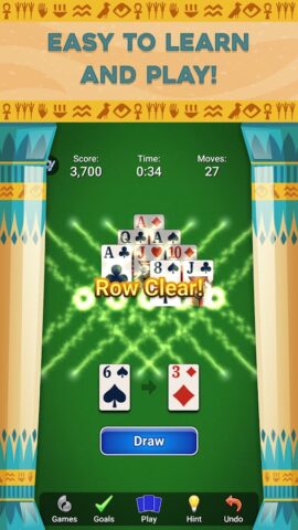 Pyramid Solitaire — Card Games для Android — скриншот 4