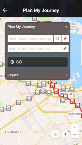 Qatar Rail для Android — скриншот 4