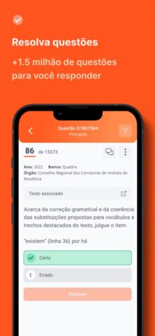 Qconcursos для iOS — скриншот 2