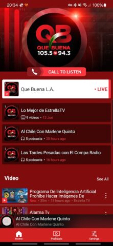 Que Buena L.A. для Android — скриншот 2