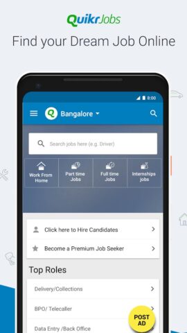 Quikr: Homes, Jobs, Cars Etc для Android — скриншот 2