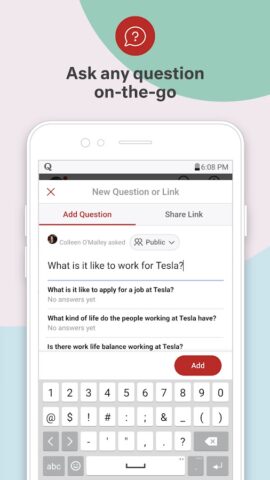 Quora: the knowledge platform для Android — скриншот 3