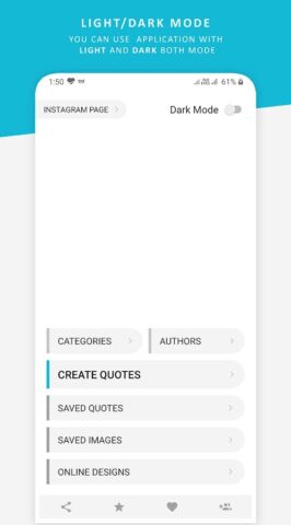 Quotes Creator для Android — скриншот 1