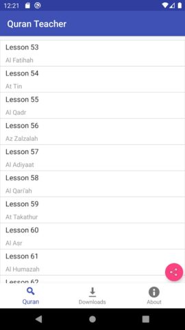 Quran Teacher для Android — скриншот 5