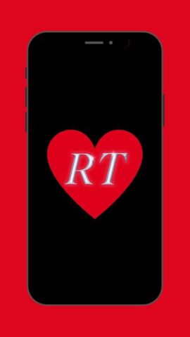 R + T Letters Love Wallpapers для Android — скриншот 1