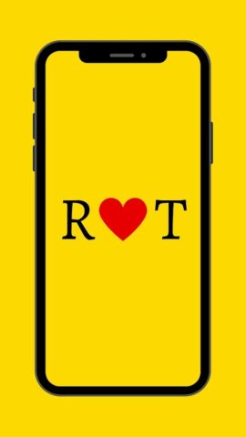 R + T Letters Love Wallpapers для Android — скриншот 3