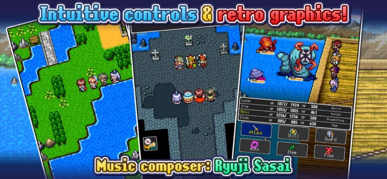 RPG Dragon Lapis для iOS — скриншот 2