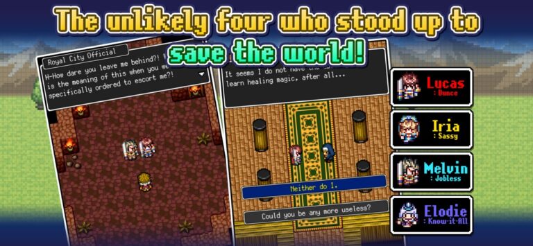 RPG Dragon Lapis для iOS — скриншот 3