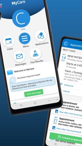 RRH MyCare для Android — скриншот 3
