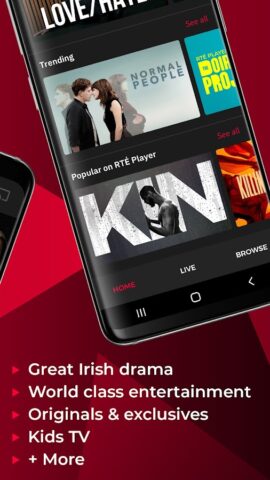 RTÉ Player для Android — скриншот 2