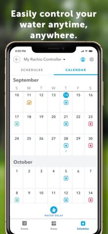 Rachio для iOS — скриншот 2