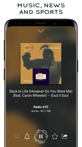 Radio Ghana FM — Online Radio для Android — скриншот 2