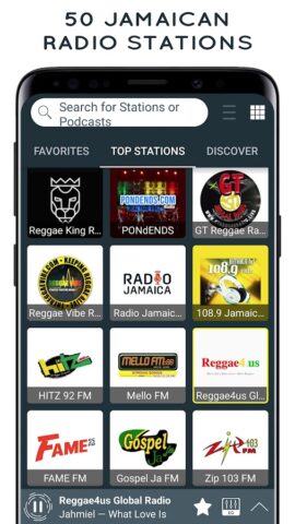 Radio Jamaica FM App Online для Android — скриншот 1