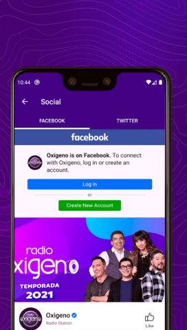 Radio Oxigeno en Vivo для Android — скриншот 4