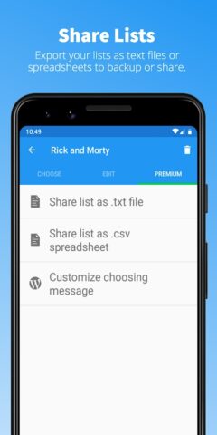 Random Name Picker для Android — скриншот 4