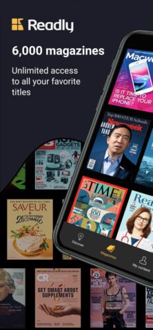 Readly — Unlimited Magazines для iOS — скриншот 1