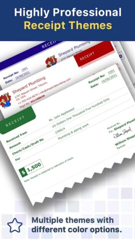 Receipt Maker — Sign & Send для Android — скриншот 2
