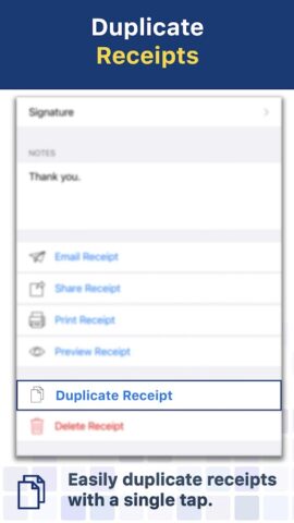Receipt Maker — Sign & Send для Android — скриншот 4