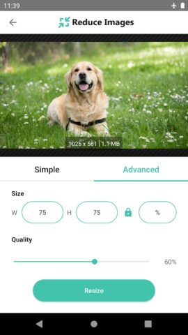Reduce Images — Image Resizer для Android — скриншот 2