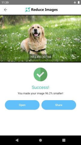 Reduce Images — Image Resizer для Android — скриншот 4