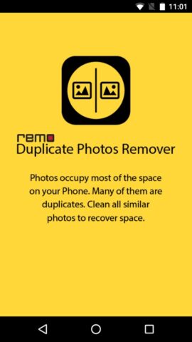 Remo Duplicate Photos Remover для Android — скриншот 1