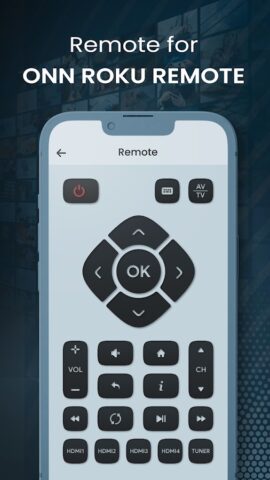 Remote for Onn Roku TV | Cast для Android — скриншот 1