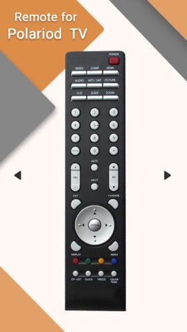 Remote for Polaroid TV для Android — скриншот 4