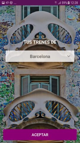 Renfe Cercanias для Android — скриншот 1