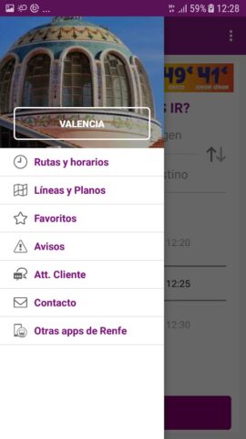 Renfe Cercanias для Android — скриншот 5
