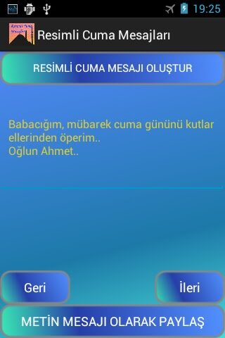 Resimli Cuma Mesajları Yap для Android — скриншот 1