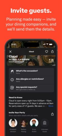 Resy для iOS — скриншот 5