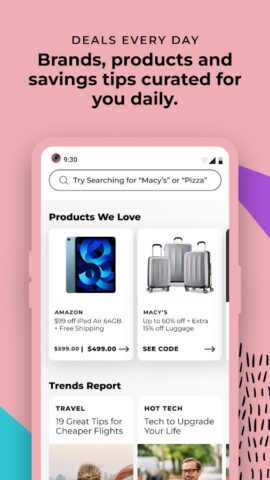 RetailMeNot: Cash Back & Codes для Android — скриншот 2