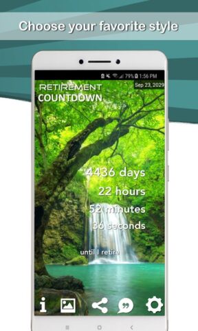 Retirement Countdown для Android — скриншот 2