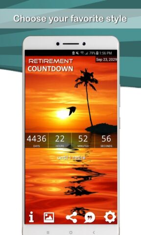 Retirement Countdown для Android — скриншот 4