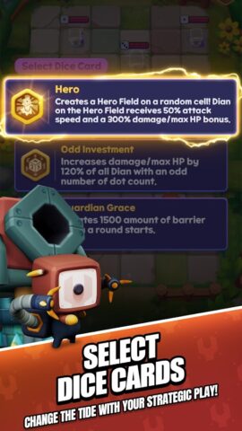 Roll Roll: Dice Heroes для Android — скриншот 2