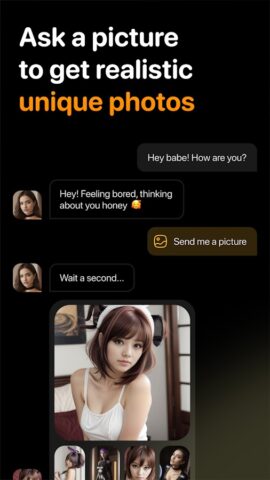 Romantic AI — Chat Girlfriend для Android — скриншот 2