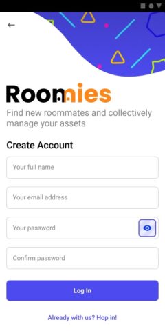 Roomies для Android — скриншот 2