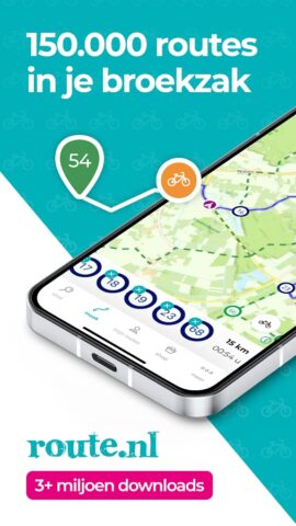 Route.nl | Wandelen en Fietsen для Android — скриншот 1