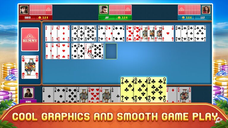 Rummy Gold для Android — скриншот 1
