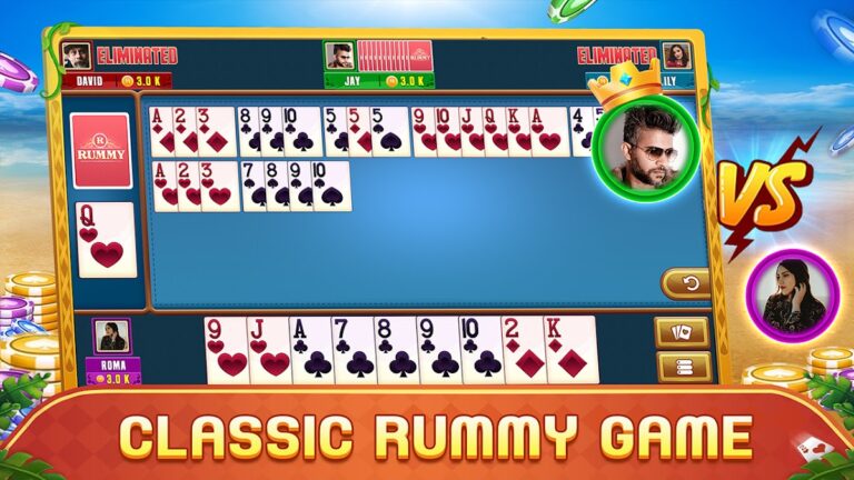 Rummy Gold для Android — скриншот 2